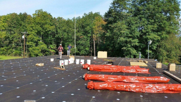 rubber roof