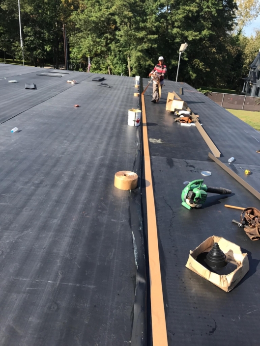 rubber roof