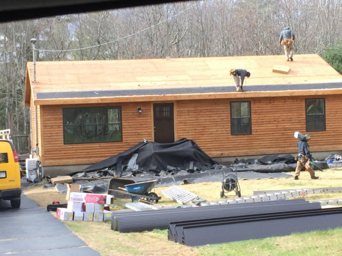 standing seam metal roof